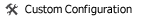 Custom Configuration